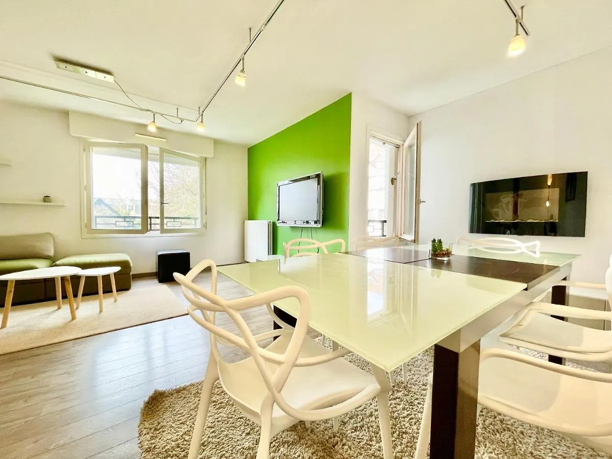 Apartment L'Orangerie - T4 - Centre Ville - Wifi Fibre - Au Calme - Lumineux Lorient