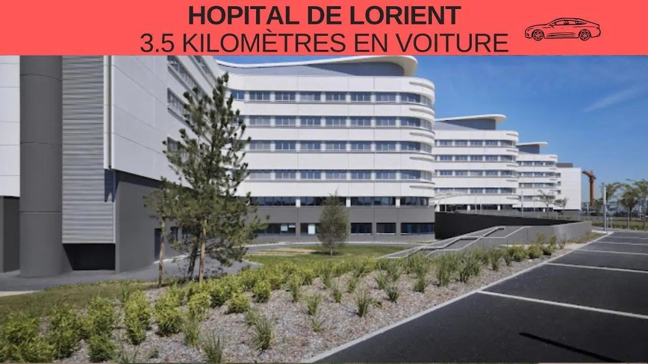 L'Orangerie - T4 - Centre Ville - Wifi Fibre - Au Calme - Lumineux Lorient